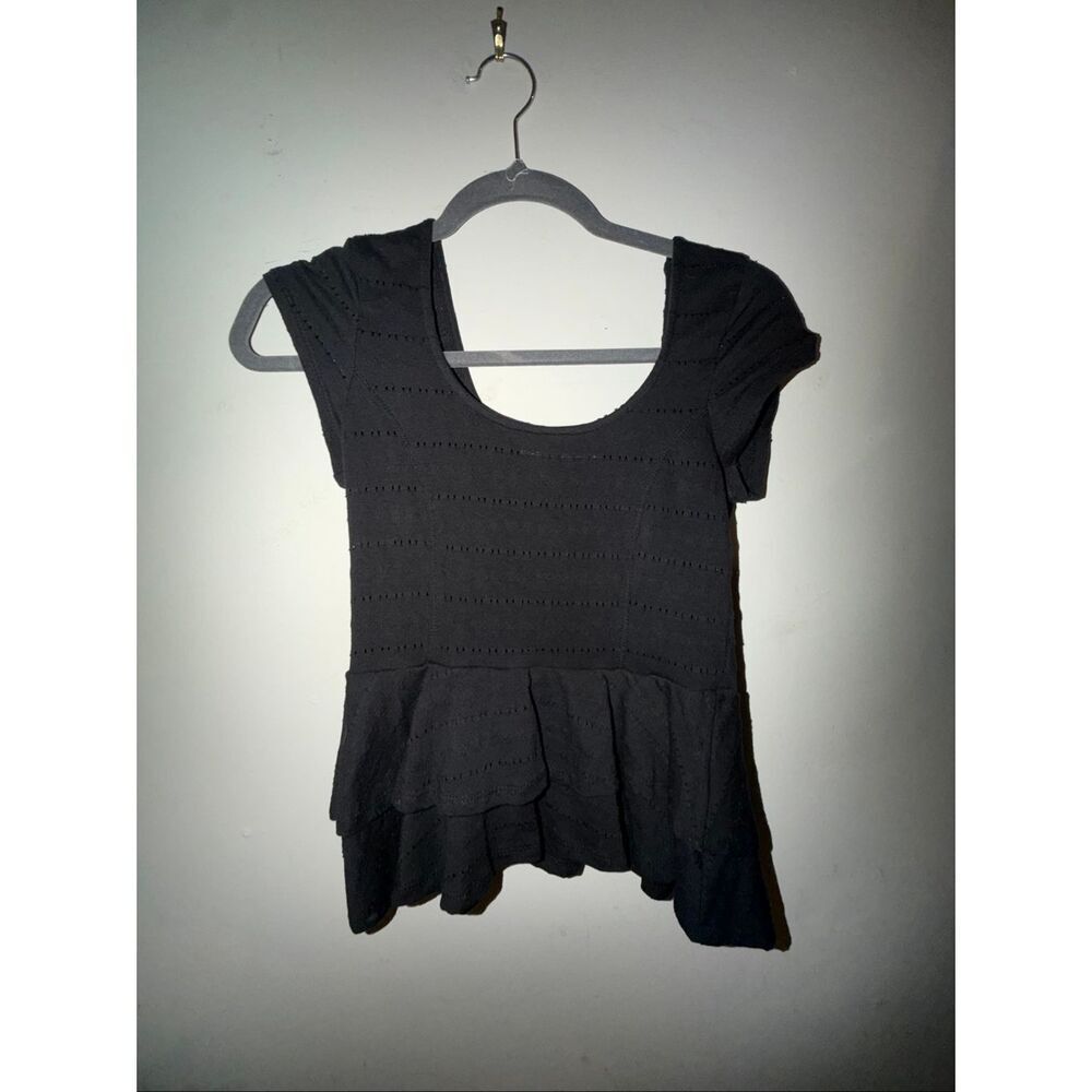 Lucca Couture size L women’s black top